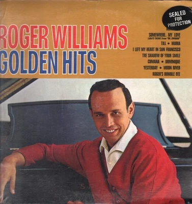 Roger Williams Golden Hits LP vinyl USA MCA 1973 still sealed reissue with small - Image 1 of 3