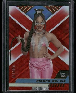 Bianca Belair 2023 Panini Chronicles XR WWE rojo paralelo #D/199 - Imagen 1 de 2