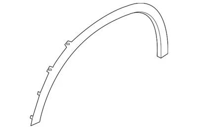 Genuine BMW Wheel Flare 51-77-9-478-303 - Image 1 of 2