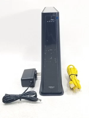 ARRIS SURFboard SBG8300 DOCSIS 3.1 Gigabit Cable Modem W/ AC Adapter & Ethernet  - Image 1 of 4