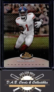2024 Finest #TF-7 Malik Nabers Team Finest ROOKIE RC REFRACTOR Giants R02 - Picture 1 of 2