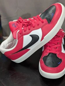 Nike Schuhe Herren 10 Pink Schwarz Weiß SB Force 58 Skateschuhe Top Zustand - Bild 1 von 9