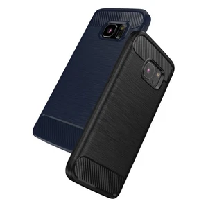  Mobile Phone Screen Protectors Bumper Clear Case Cover for S7 Brush Texture - Picture 1 of 18