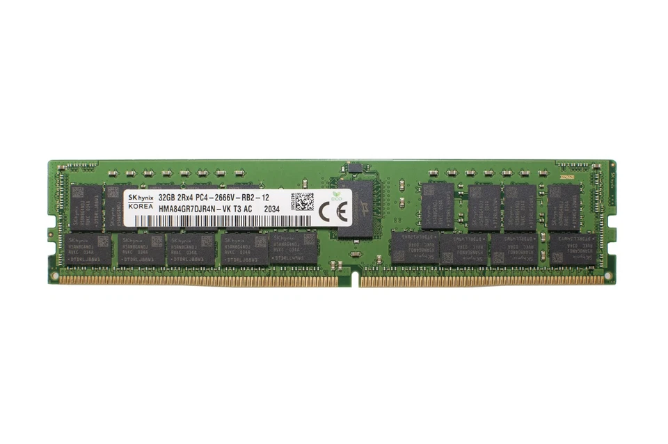 RAM Hynix 32GB 2Rx4 DDR4 RDIMM 2666MHz HMA84GR7DJR4N-VK - Bild 1 von 1