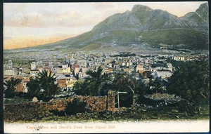 Sudáfrica - Ciudad del Cabo y Pico del Diablo - Postardo temprano de 1907 - Imagen 1 de 2