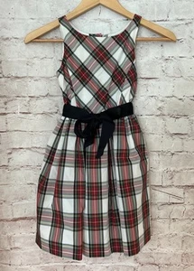 Polo Ralph Lauren Girls Holiday Plaid Dress Size 6X NEW Sleeveless - Picture 1 of 6