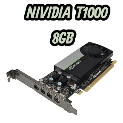 NVIDIA Quadro T1000 Scheda Grafica 8GB 128BIT Pci-E 3.0 High Profili - Immagine 1 di 4