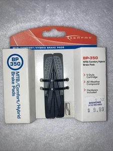 Serfas BP-350 All Weather MTB Hybrid V-Style Brake Pad Set-New - Picture 1 of 2