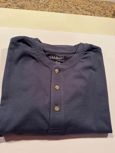 L.L. Bean T Shirt, Size M, Dark Blue - Picture 1 of 4
