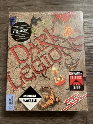 Dark Legions SSI IBM PC Big Box Game CD ROM  1994 Sealed! New - Image 1 of 4