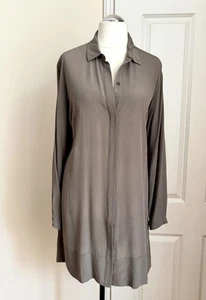 MARINA RINALDI NUEVA BLUSA DE DISEÑO DE LUJO MAX MARA 27 SEDA XL/XXL ATEMPORAL ELEGANTE - Imagen 1 de 10