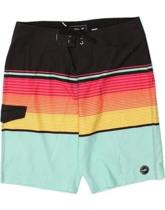 O'NEILL Mens Swimming Shorts Medium Multicoloured Colourblock Polyester AC07 - Picture 1 of 6