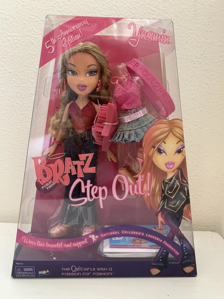 Bratz MGA Yasmin Step out 5th Anniversary Edition Doll