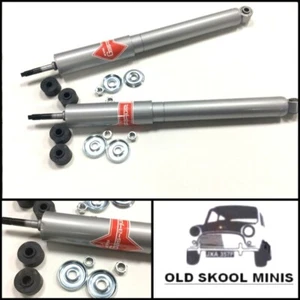 CLASSIC MINI REAR DAMPER GAS A JUST SHOCK ABSORBER PAIR UPGRADE KYB 552019 7J9 - Picture 1 of 1