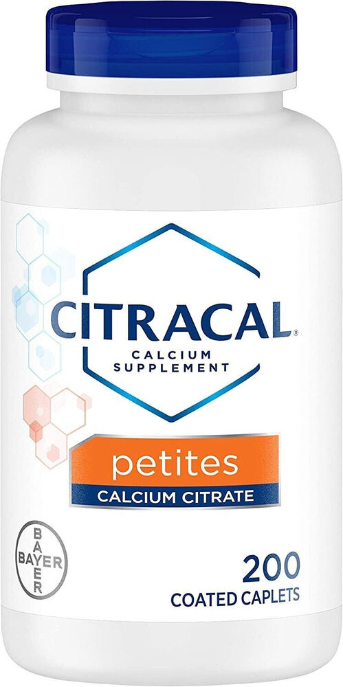 Citracal Petites, Highly Soluble, Easily Digested, 400 mg Calcium Citrate 200 ct