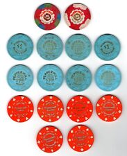 Variety of PEPPERMILL'S - Las Vegas Sparks Reno Gaming Casino Chips - WPC34