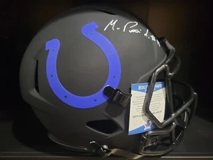 Michael Pittman Jr. Auto Indianapolis Colts Eclipse Full-Size Replica Helm - Bild 1 von 10