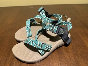 Chaco Jugend Mädchen Sandalen Gr. 2 Outdoor Sport Trail Wanderschuhe blaublau - Bild 1 von 4