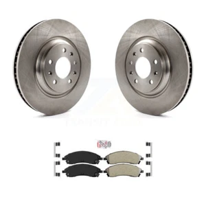 Front Brake Rotors Semi-Metallic Pad Kit For Cadillac CTS STS Pontiac Bonneville - Picture 1 of 14