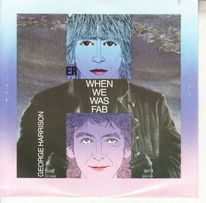 GEORGE HARRISON When We Was Fab PICTURE SLEEVE 7" 45 vinyl record BEATLES NEW - Imagen 1 de 3
