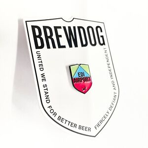 Brewdog Pin Bar Badge Edinburgh Airport New see my listings for more badges