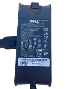 Dell AC Adapter Input 100-240 V-1.5A 50-60Hz Output 19.5V DC Model:PA-1900-02D - Picture 1 of 3