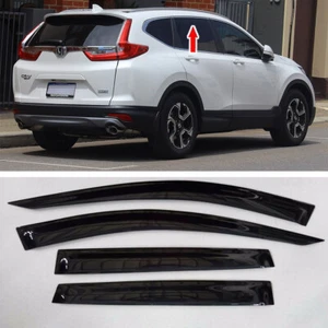 For Honda CR-V CRV 5th Add-On Sun Rain Guard Weather Shield Window Visor 2019 - Picture 1 of 4
