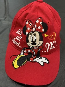 Disney Girls It's All About Me Minnie Mouse Baseball Cap - Picture 1 of 7