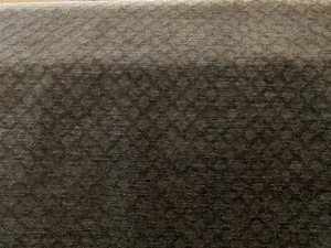 Charcoal Diamond Chenille Fabric Upholstery - Picture 1 of 5