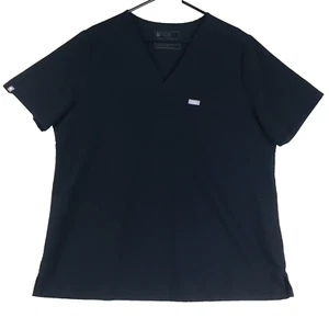 FIGS Men's Technical Collection Scrub Black Chest Pocket Black Size XXL FW1000 - Picture 1 of 10