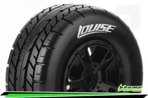 Louise SC-ROCKET 1-10 Short Course Reifen Fertig Verklebt Soft Felgen Schwarz TR - Bild 1 von 2