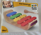 Plan Toys Xylophone Wooden Oval Rainbow - DAMAGED BOX