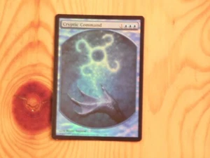 MTG Cryptic Command Textless Foil Magic the Gathering Promo - Picture 1 of 1
