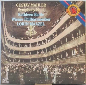 MAHLER Symphony No. 4 LP Kathleen Battle; Vienna Philharmonic, Lorin Maazel  - Picture 1 of 1