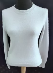 Antonio Melani Powder Blue "Cameron" Long Sleeve Cashmere Sweater - Size Small - Picture 1 of 2