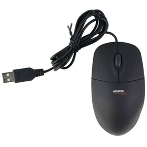 AmazonBasics 3-Button USB Wired Mouse (Black) - Picture 1 of 1