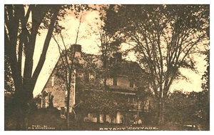 RPPC Great Barrington MASS Bryant Cottage Homestead Farm Real Photo PC A770 - Imagen 1 de 2