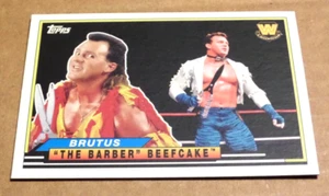 Tarjeta número Topps Brutus The Barber Beefcake WWE Legends BL-9 - Imagen 1 de 1