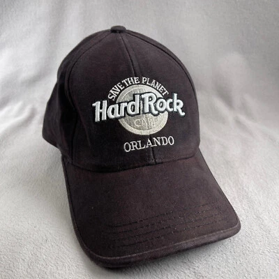 Gorra Hard Rock Orlando para hombre talla única negra con tirantes Save The Planet algodón Foto 1 de 4