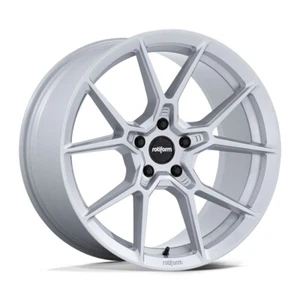 20x9 +38 F| 20x10.5 +40 R| Rotiform KPR RC199 5x120 Silver Wheels (Set of 4) - Picture 1 of 3