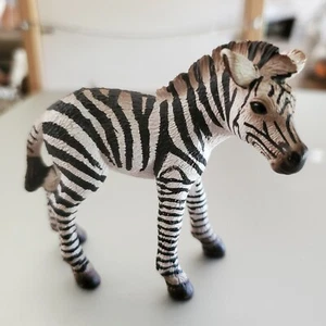 Schleich Zebra D-73527 Safari Animal Africa Am Limes 69 Baby PVC Figure 2 1/4" - Picture 1 of 7