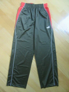 Puma Boy Athletic Pants in Olive Green, Size M (12Y) - Picture 1 of 3
