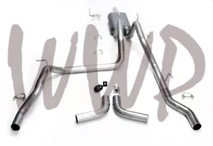 Dual Stainless Steel Exhaust System 06-08 Dodge Ram 1500 5.7L Hemi Truck No Tips - Bild 1 von 2