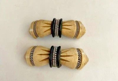 Juego de 2 clips para zapatos con lazo vintage Foto 1 de 2