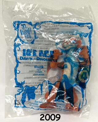 Juguete BUCK #4 EDAD DE HIELO 3 Dawn of the Dinosaurs Fox McDonald's McD (2009) NIOP Foto 1 de 2