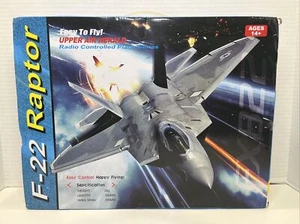 FX822 F-22 Raptor Airplane Rc Remote Control 380mm X 290mm - Picture 1 of 5