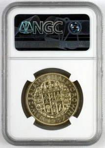 New Zealand - 1937 - Half Crown - KM11 - NGC AU58 - Picture 1 of 2