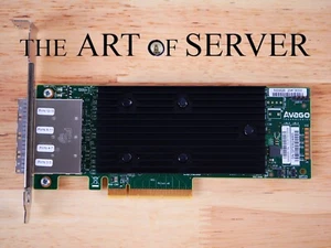 Broadcom LSI 9305-16e 12Gbps SAS-3 PCIe x8 HBA P16 IT mode NOROM ZFS TrueNAS - Picture 1 of 7
