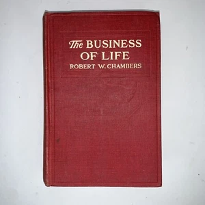 Vintage The Business Of Life Chambers Robert W. Chambers Hardcover Book 1913 - Picture 1 of 12