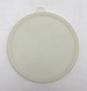 Vintage Tupperware Ersatzdeckel 227 Made in USA rund klar 6,5" C Tab - Bild 1 von 3